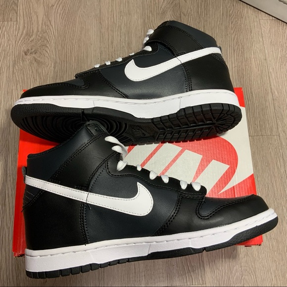 Nike Dunk High GS Venom Anthracite Black White 7.5 Women / 6Y DH9751-001 - Picture 8 of 9
